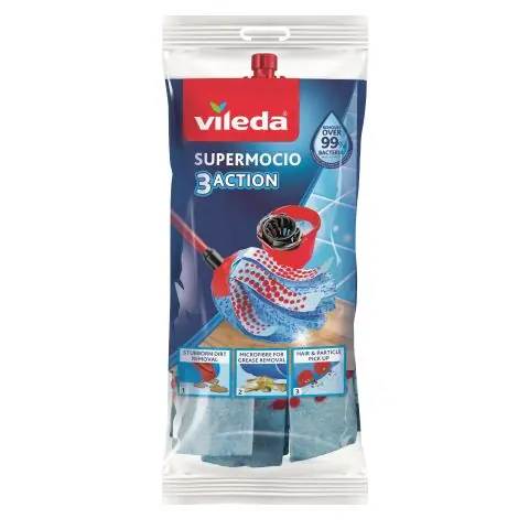 Vileda SuperMocio 3 Action Golvmopp I lager